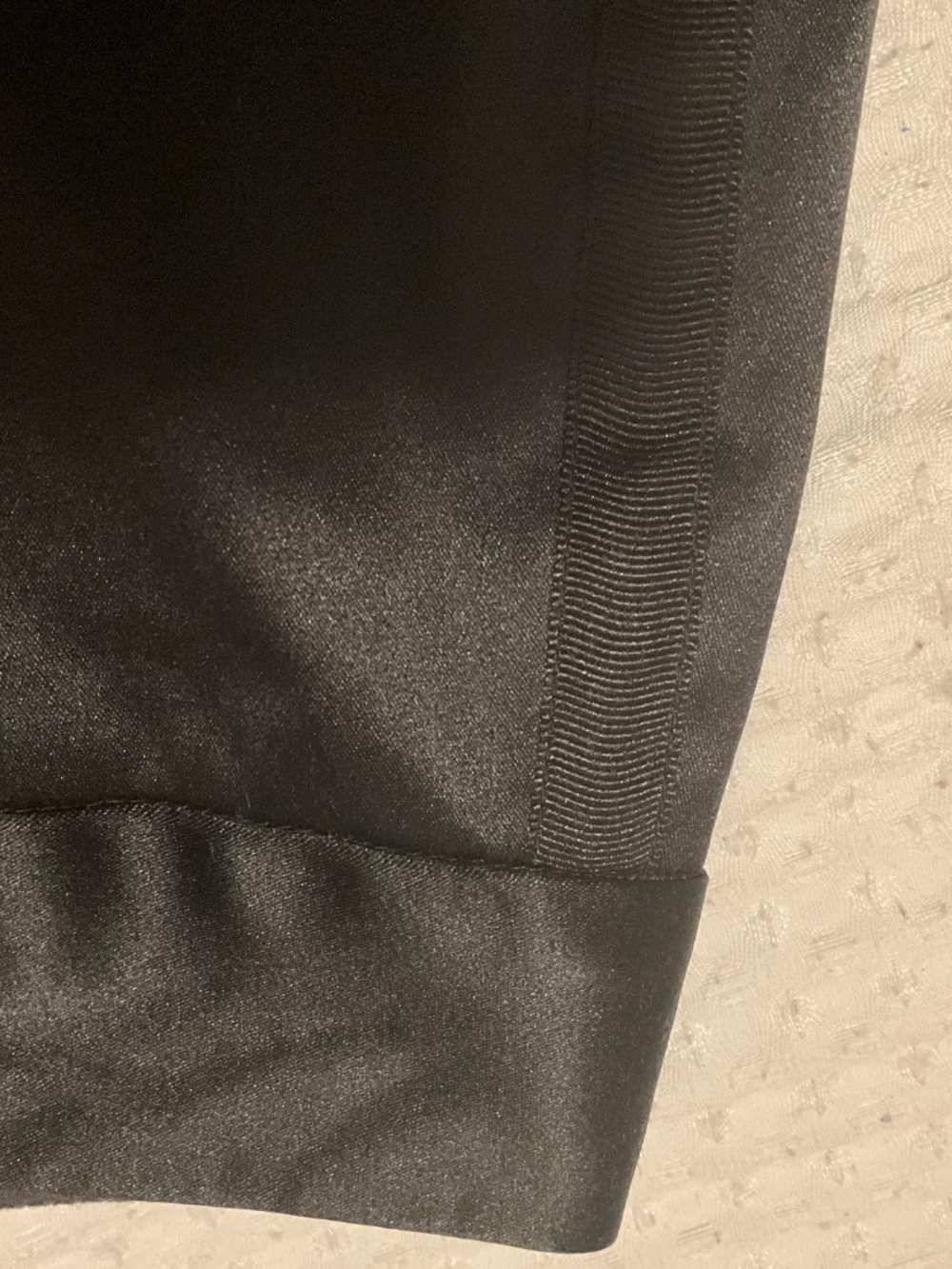 Isaac Mizrahi New York Black Satin Suit - Picture 5 of 14